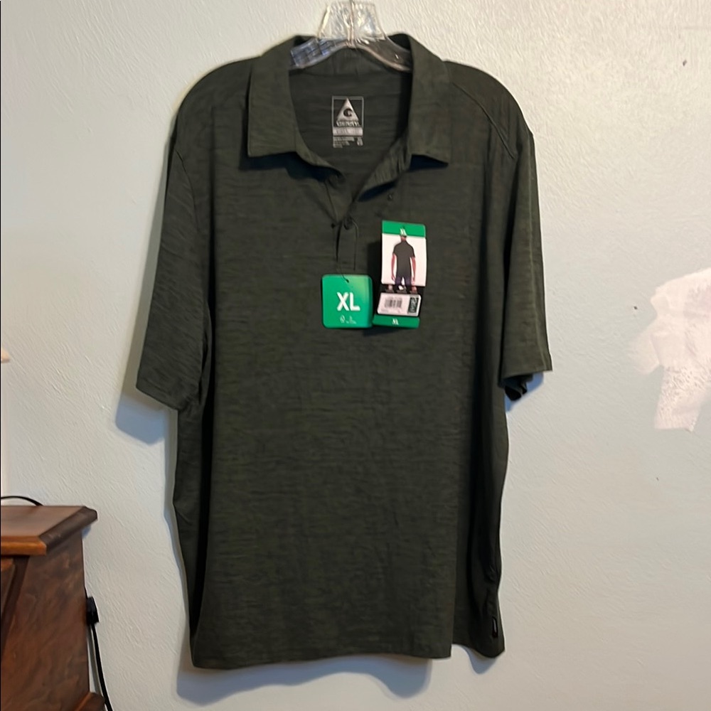 Gerry Green Polo Shirt Casual Short-Sleeve